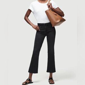 Frame Le Crop mini boot raw hem denim jeans Sz 27